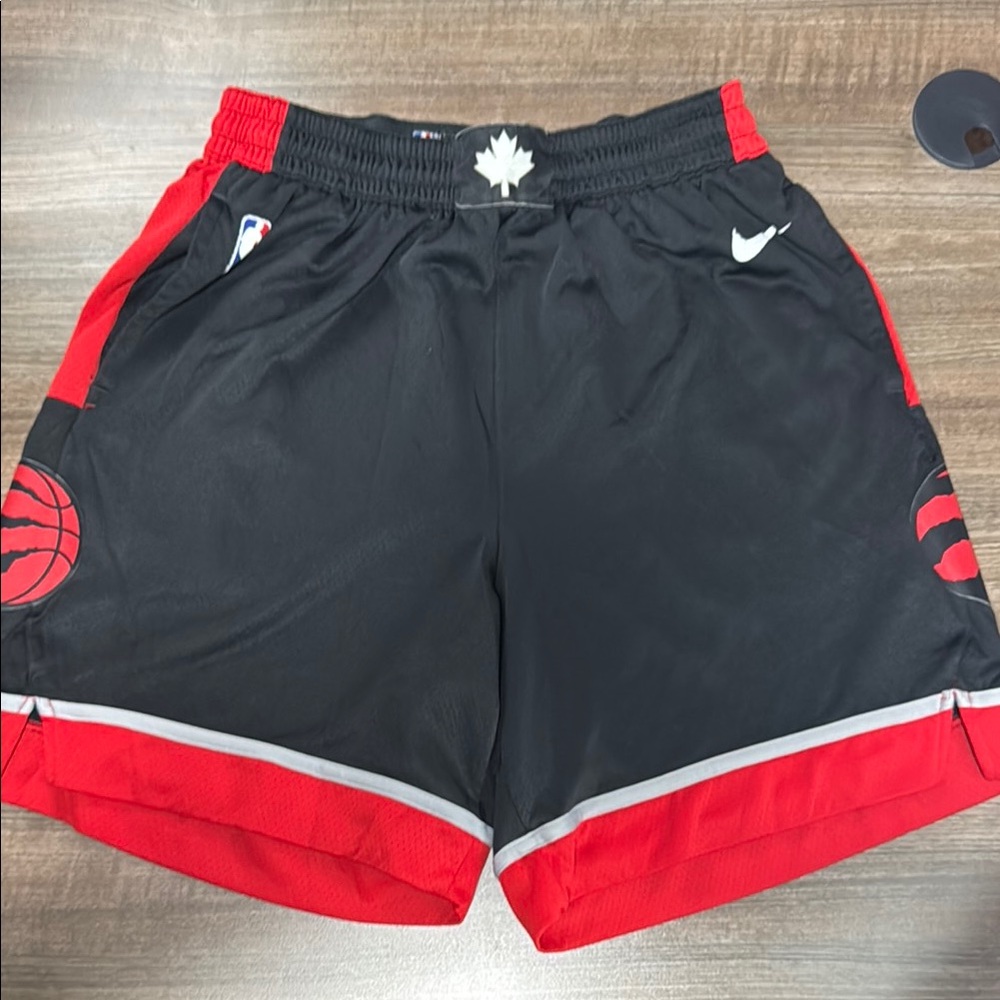 Nike— Men’s Black and Red Athletic Shorts— size 46